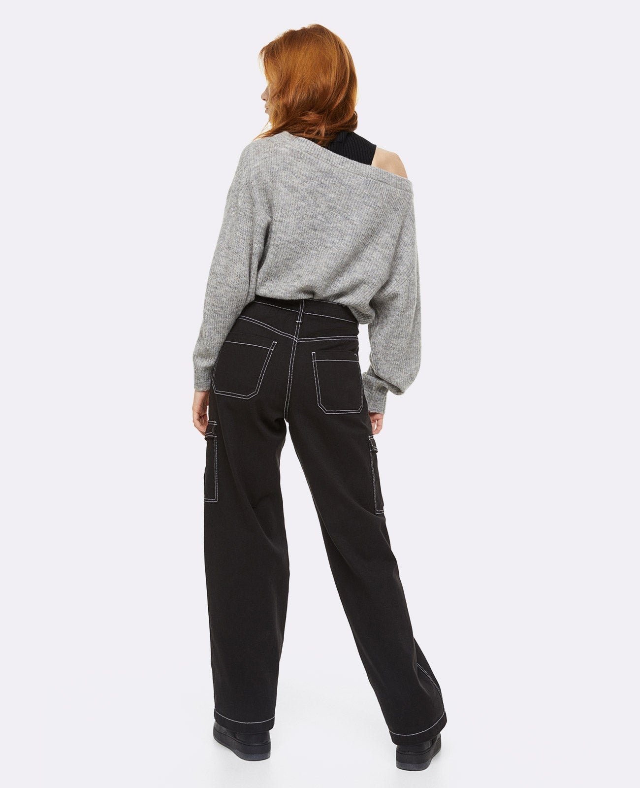 Solid Cargo Pant